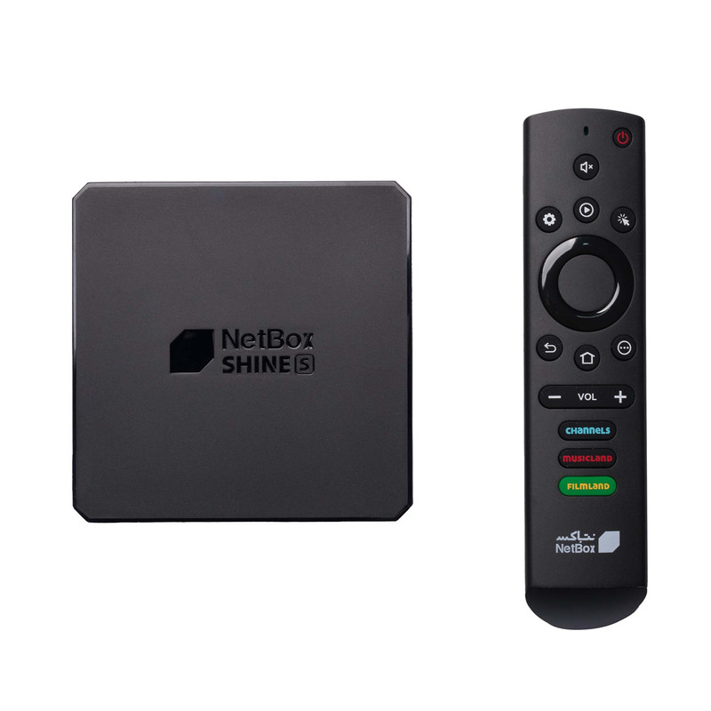 اندروید باکس نت باکس مدل شاین اس به همراه ۳ ماه اشتراک رایگان نماوا