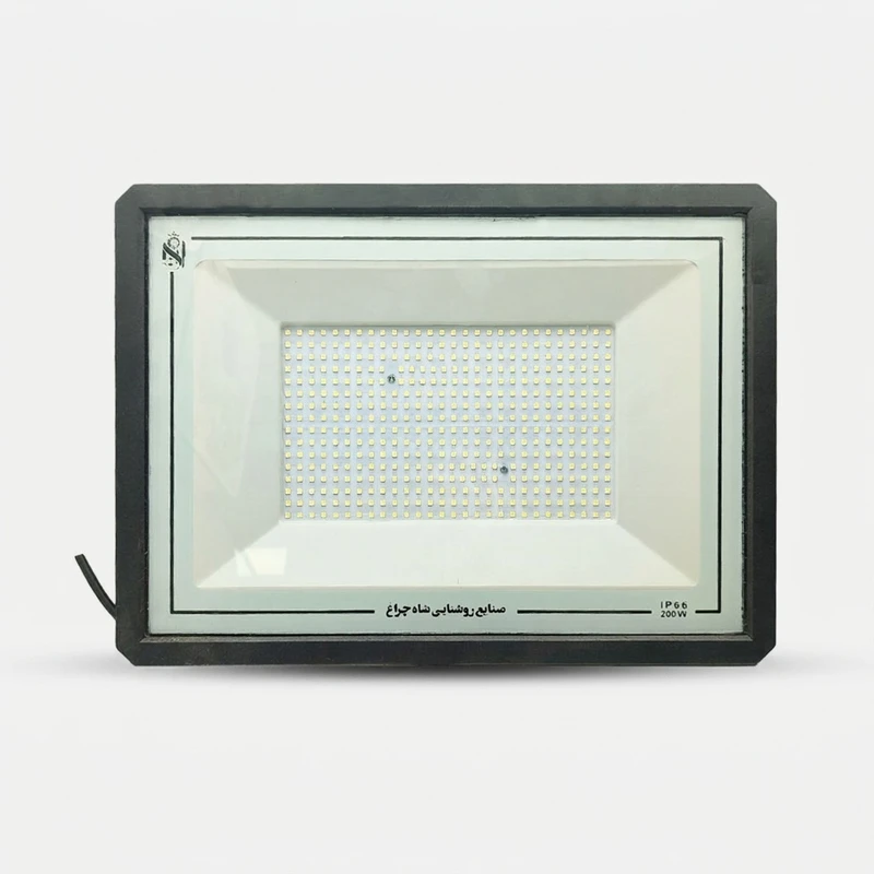 پروژکتور ال ای دی 200 وات شاهچراغ مدل IP65 ABAN
