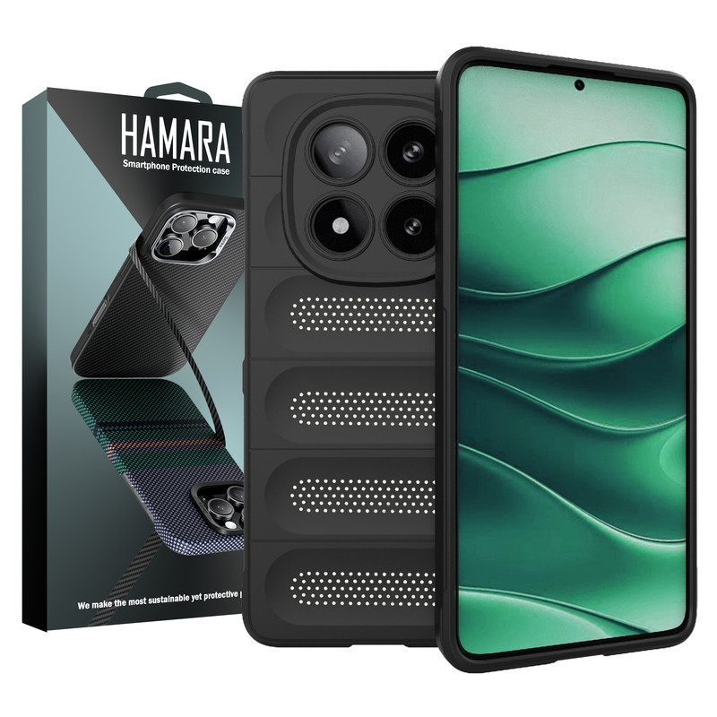 کاور هامارا مدل AirFlex مناسب برای گوشی موبایل شیائومی Redmi Note 14 Pro Plus 