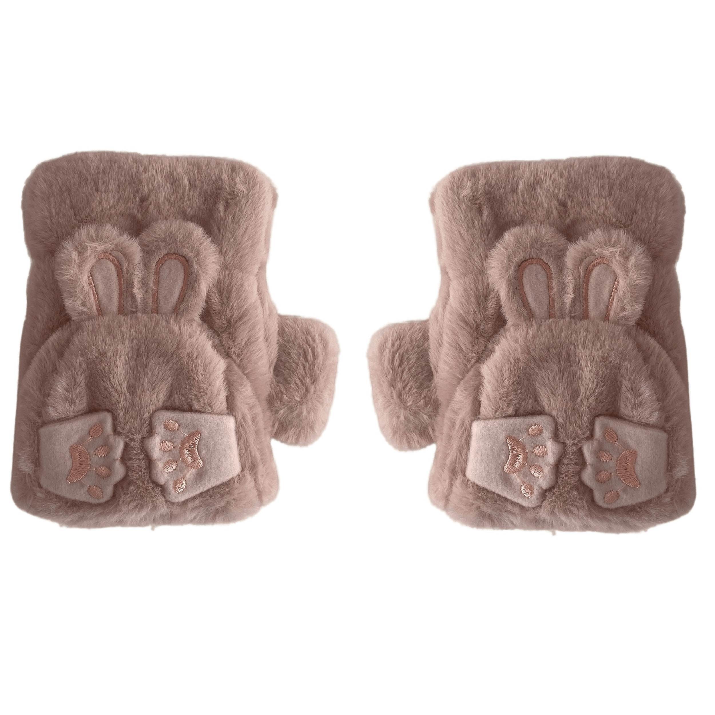 دستکش دخترانه مدل فانتزی پولیشی کد 9150001