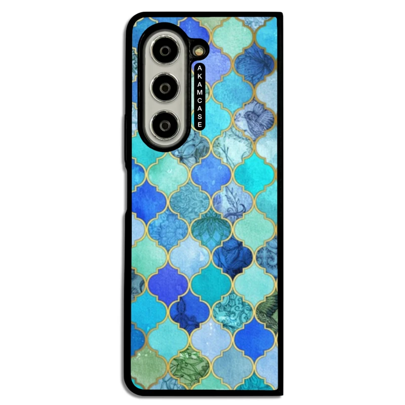 کاور آکام مدل AMC-WSGZFOLD5-MOSAIC-21 مناسب برای گوشی موبایل سامسونگ Galaxy Z Fold 5