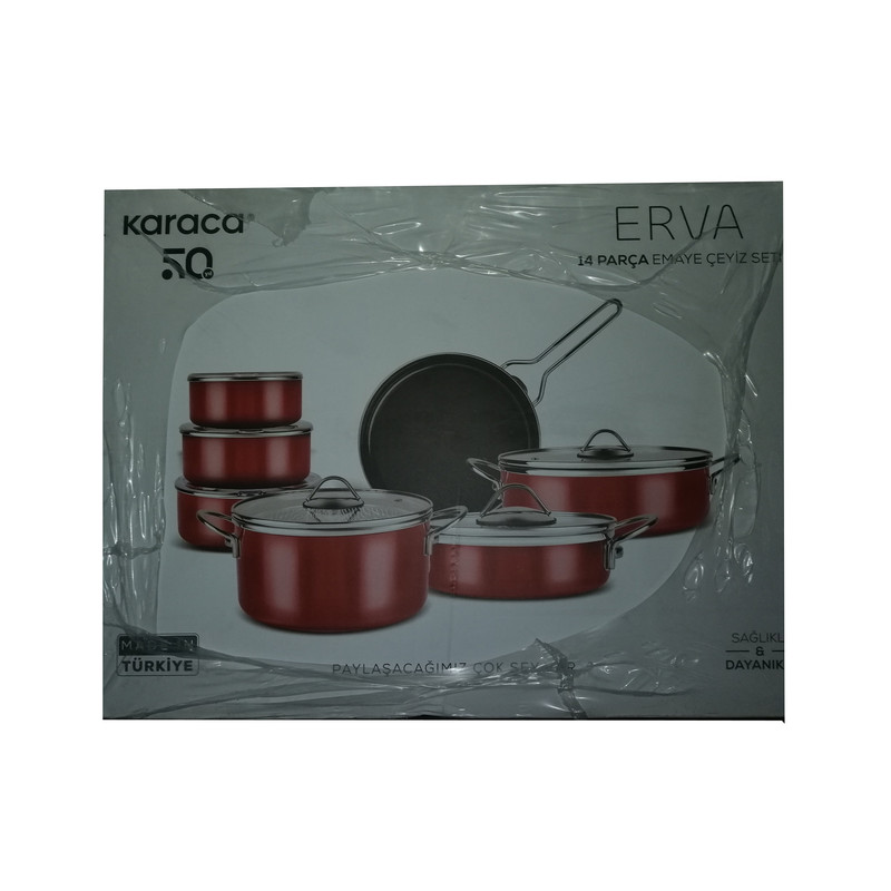 سرویس پخت و پز 14 پارچه کاراجا مدل Erva