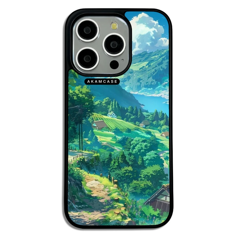 کاور آکام مدل AMC-WA15PRO-NATURE-7 مناسب برای گوشی موبایل اپل iPhone 15 Pro