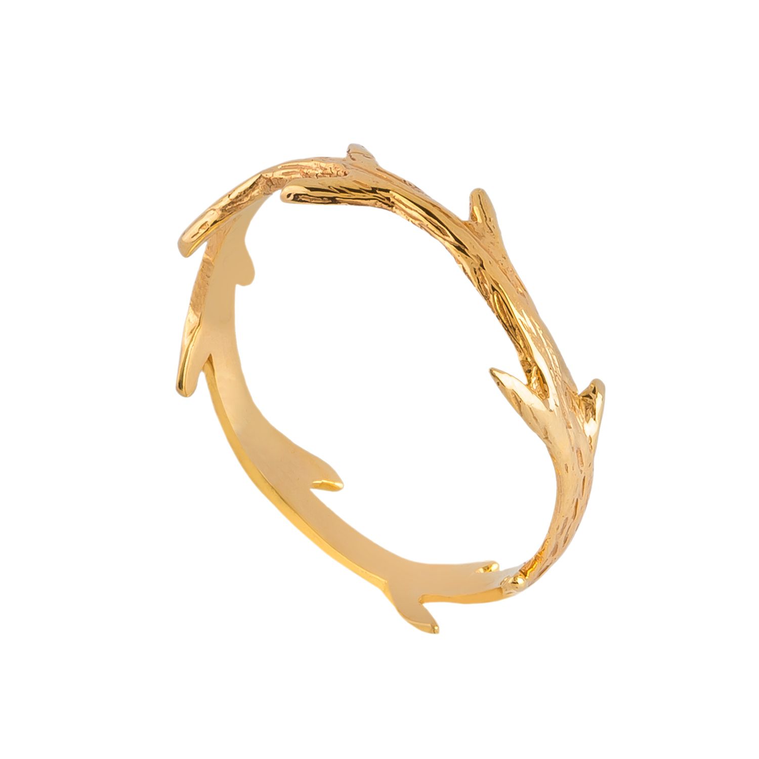 انگشتر طلا 18 عیار زنانه کاکامی مدل شاخه کد 176 -  - 1
