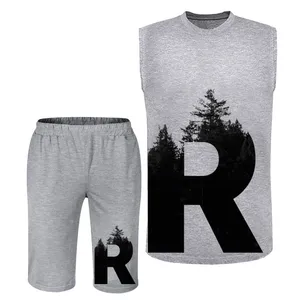 ست تاپ و شلوارک مردانه مدل A295 R