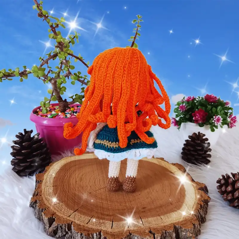 عروسک بافتنی طرح پرنسس مریدا کد 60366