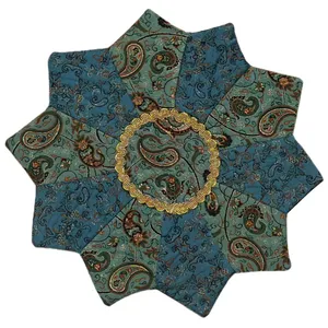 رومیزی ترمه مدل ستاره کد TRSETASA32