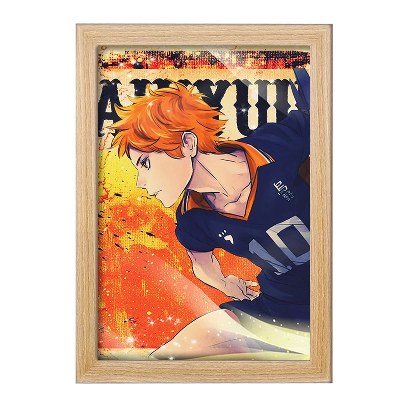 تابلو خندالو مدل هیناتا شویو انیمه هایکیو Haikyu  کد 17787