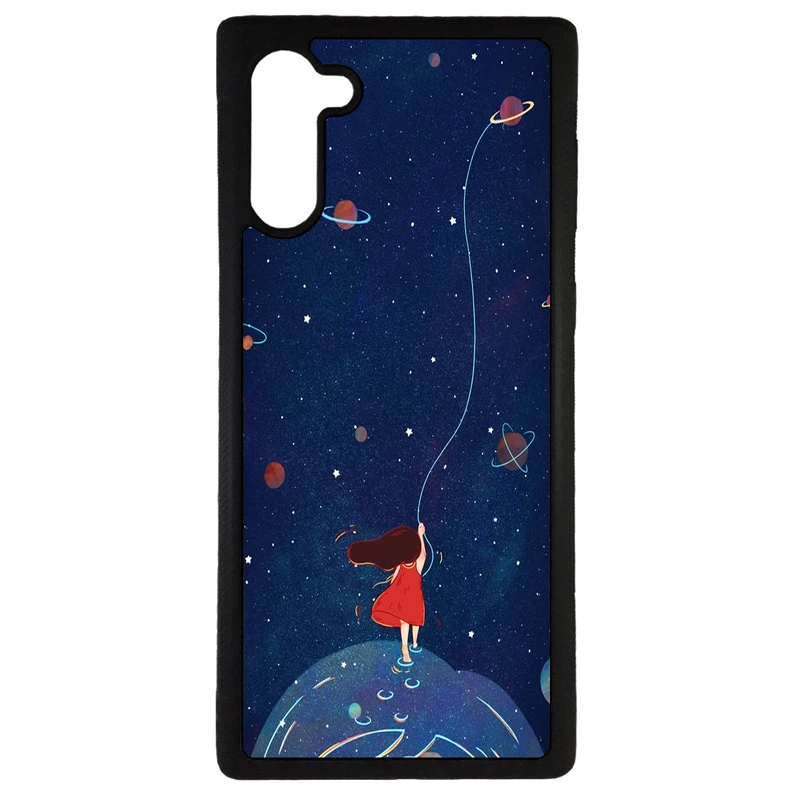 کاور طرح دختر کد 11050646 مناسب برای گوشی موبایل سامسونگ galaxy note 10