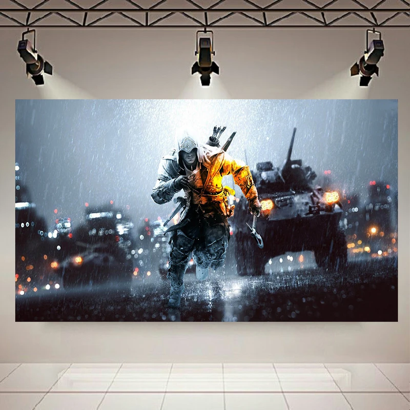 استیکر طرح تلفیقی گیم مدل آساسینز گرید کد AR3093