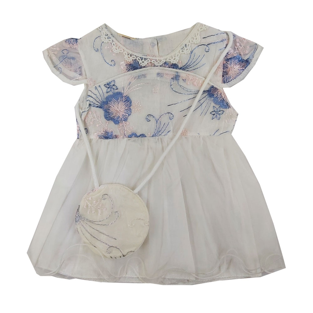 ست پیراهن و کیف دخترانه مدل WD229