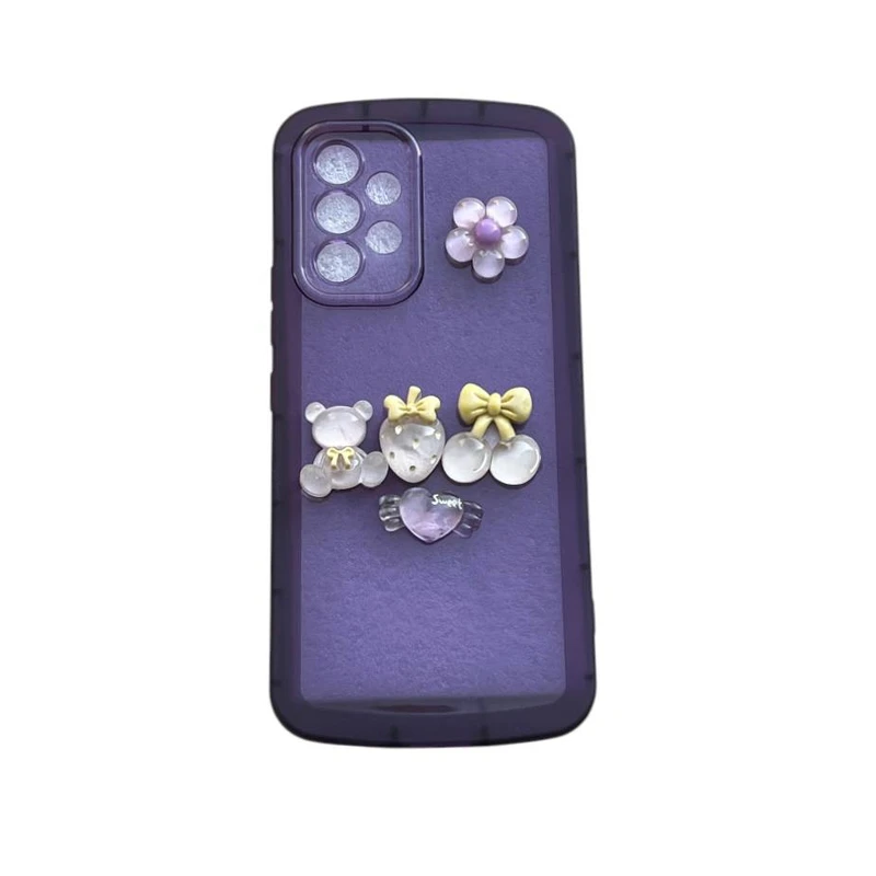 کاور مدل  ژله ایی طرح عروسکی مناسب برای گوشی موبایل سامسونگ Galaxy A33