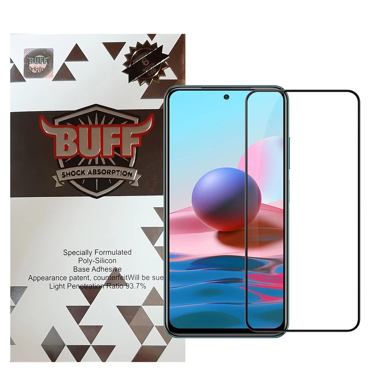 محافظ صفحه نمایش 5D بوف مدل F33 مناسب برای گوشی موبایل شیائومی Redmi Note 10 4G / Redmi Note 10s 