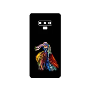 MAHOOT Rainbow Hair Digital Art Cover Sticker for Samsung Galaxy Note 9