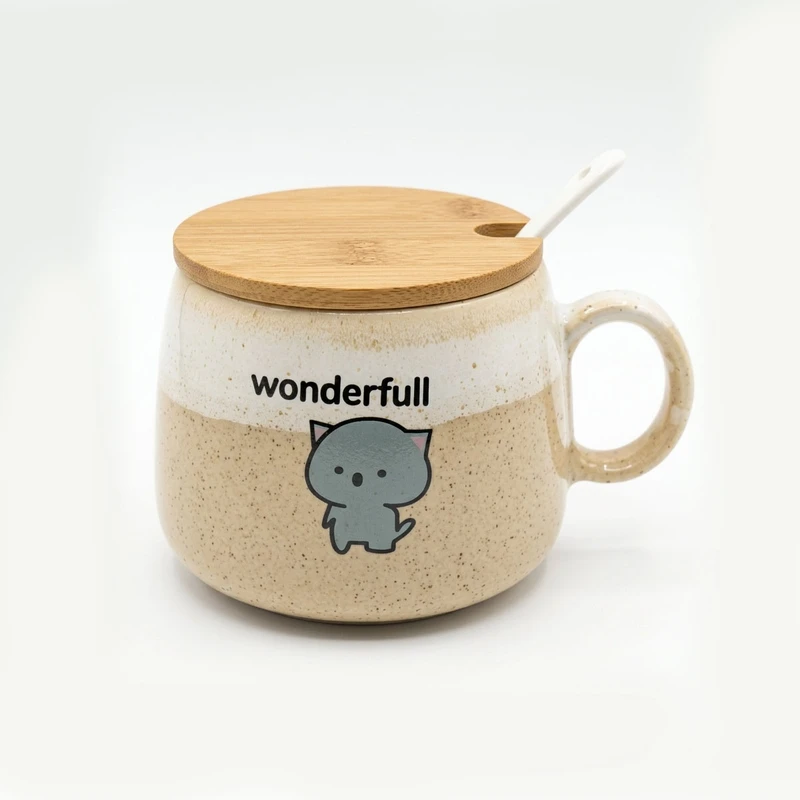 ماگ طرح عروسکی مدل Wonderfull کد Yo116