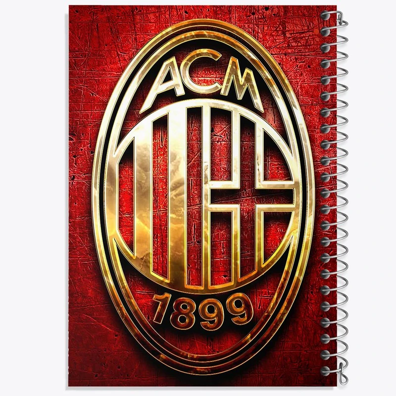 دفتر لیست خرید 50 برگ خندالو طرح باشگاه آث میلان کد 27241