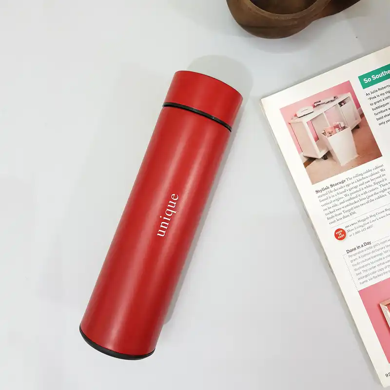 فلاسک هوشمند یونیک مدل دماسنج دار کد 04 گنجایش 0.5 لیتر