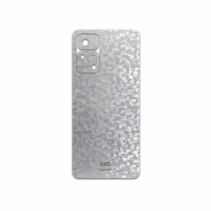 MAHOOT Silver-Silicon Cover Sticker for Xiaomi Poco M4 Pro 5G