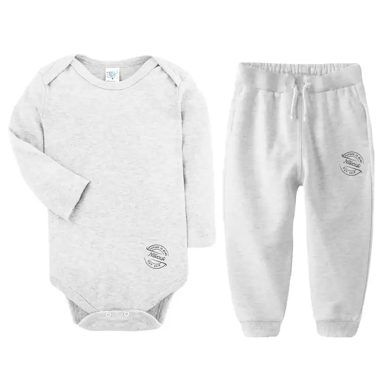 ست بادی و شلوار نوزادی نیل کوک مدل Dual Set مجموعه 2 عددی