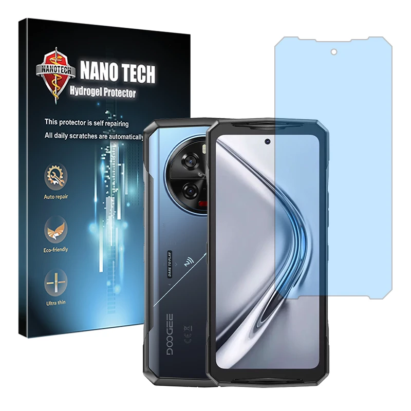 محافظ صفحه نمایش مات آنتی بلو نانو تک مدل Tough مناسب برای گوشی موبایل دوجی  V40 Pro 