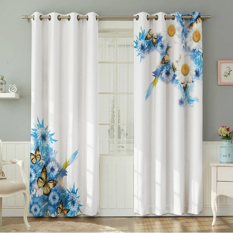 پرده نیروانا طرح  مدرن مدل هازان کد 8629 سایز 140×280 سانتی متر