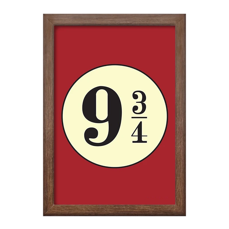 تابلو خندالو طرح سکوی نه و سه چهارم هری پاتر Harry Potter  کد 2906