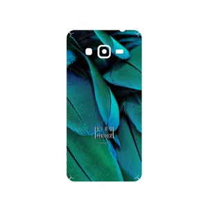 MAHOOT Green Feather Cover Sticker for Samsung Galaxy Grand Prime