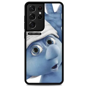 AKAM AMC-WSGS21U-SMURFS-2 Cover For Samsung Galaxy S21 Ultra
