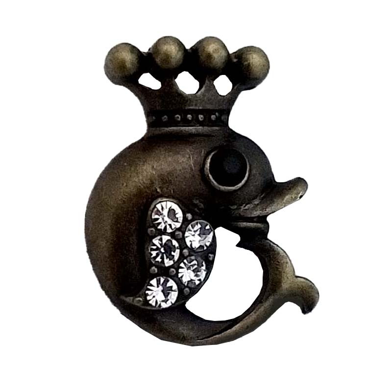 گل سینه دخترانه مدل حیوانات کد A1-06 مجموعه 6 عددی