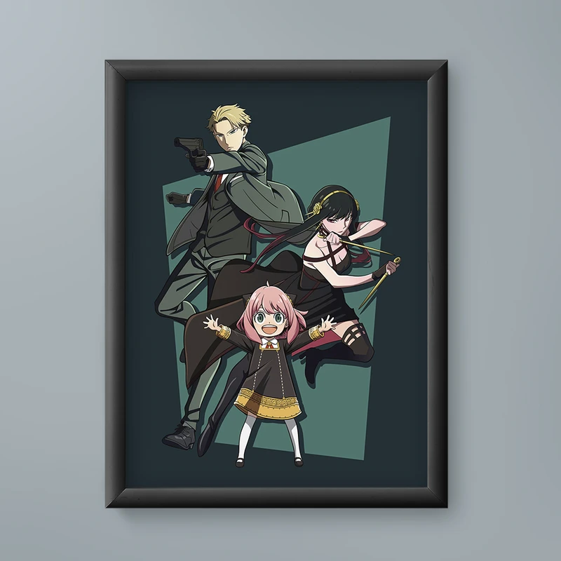 تابلو مدل انیمه اسپای فمیلی spy x family anime 02