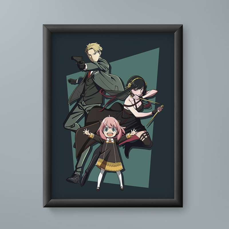 تابلو مدل انیمه اسپای فمیلی spy x family anime 02 تابلو مدل انیمه اسپای فمیلی spy x family anime 02