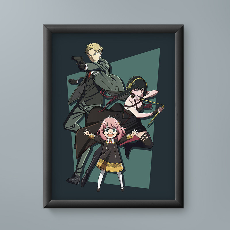 تابلو مدل انیمه اسپای فمیلی spy x family anime 02 تابلو مدل انیمه اسپای فمیلی spy x family anime 02