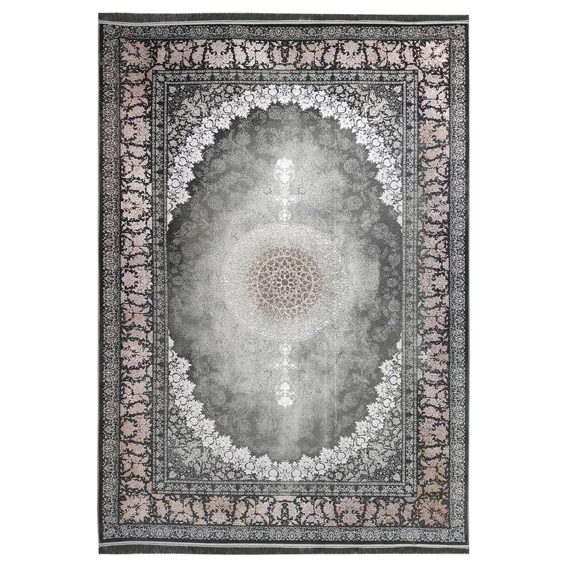 فرش ماشینی 1200 شانه زمینه طوسی حاشیه طوسی مدل 7720 فرش ماشینی 1200 شانه زمینه طوسی حاشیه طوسی مدل 7720