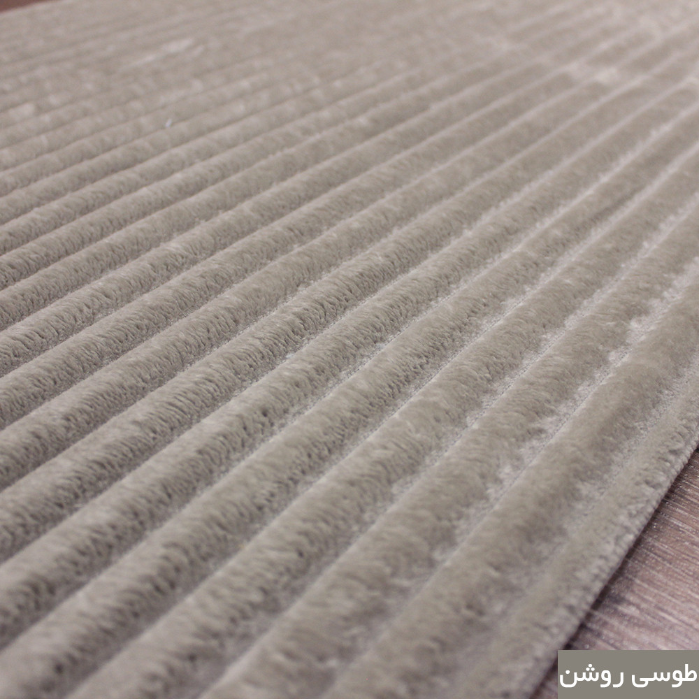 پادری شاران هوم مدل 3 لایه اسفنج دار طرح مخمل ویژه سایز 50×100 سانتی متر