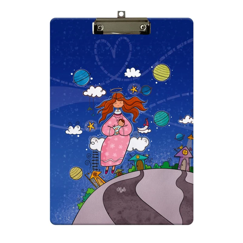 تخته‌شاسی دایان مدل گیره دار طرح آنجل کد 1-426 سایز A4