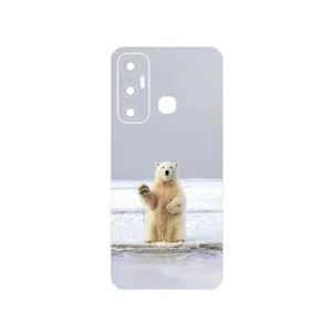 MAHOOT Polar_bear Cover Sticker for Infinix Hot 11