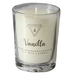 شمع دست ساز تیهار کندل مدل S.VANILLA.02