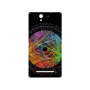 MAHOOT Mathematical Geometric Shape 2 Cover Sticker for Sony Xperia C3 Dual