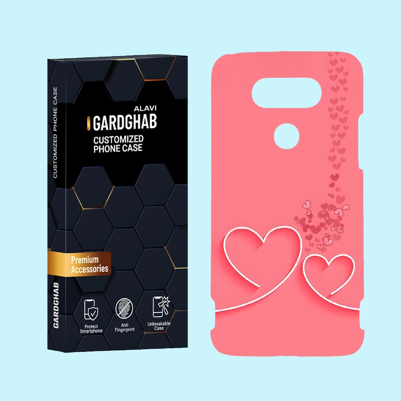 کاور گارد قاب علوی مدل عاشقانه مناسب برای گوشی موبایل ال جی G5