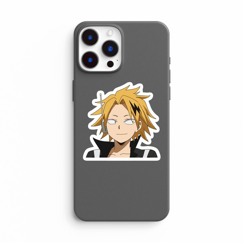 استیکر لپ تاپ و موبایل بووم طرح انیمه My hero academy مدل kaminari کد NY31