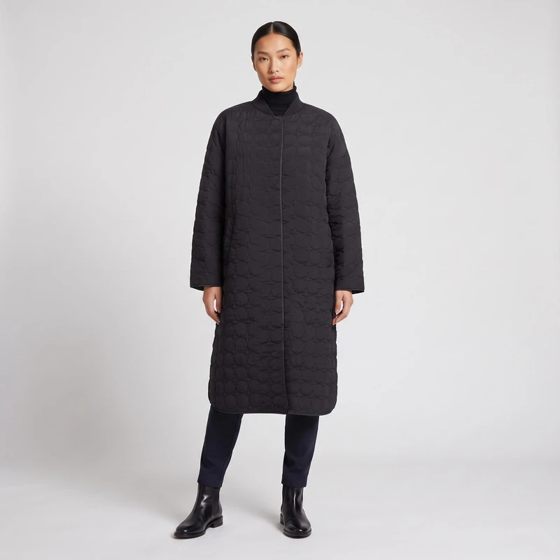 کاپشن زنانه اسپریت مدل Long quilted
