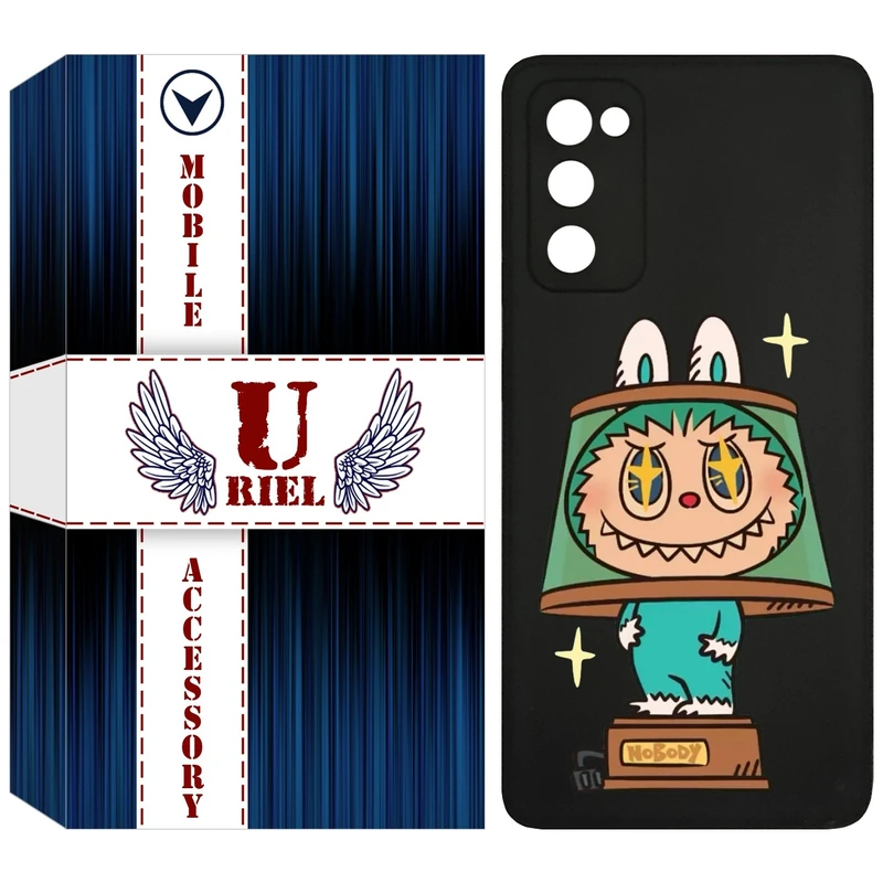 کاور یوریل قاب مدل KSH کد 126 طرح عروسک لبوبو مناسب برای گوشی موبایل سامسونگ Galaxy S20 FE