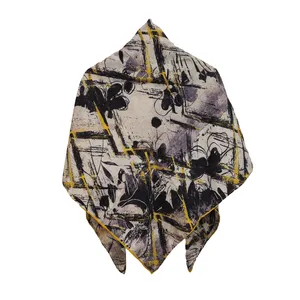 روسری زنانه مدل دور دست دوز