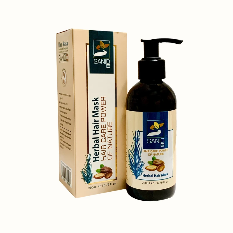 ماسک مو سانید آرا مدل Herbal حجم 200 میلی لیتر