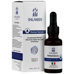 سرم ضد چروک شیلاندر مدل رتینول حجم 30 میلی لیتر