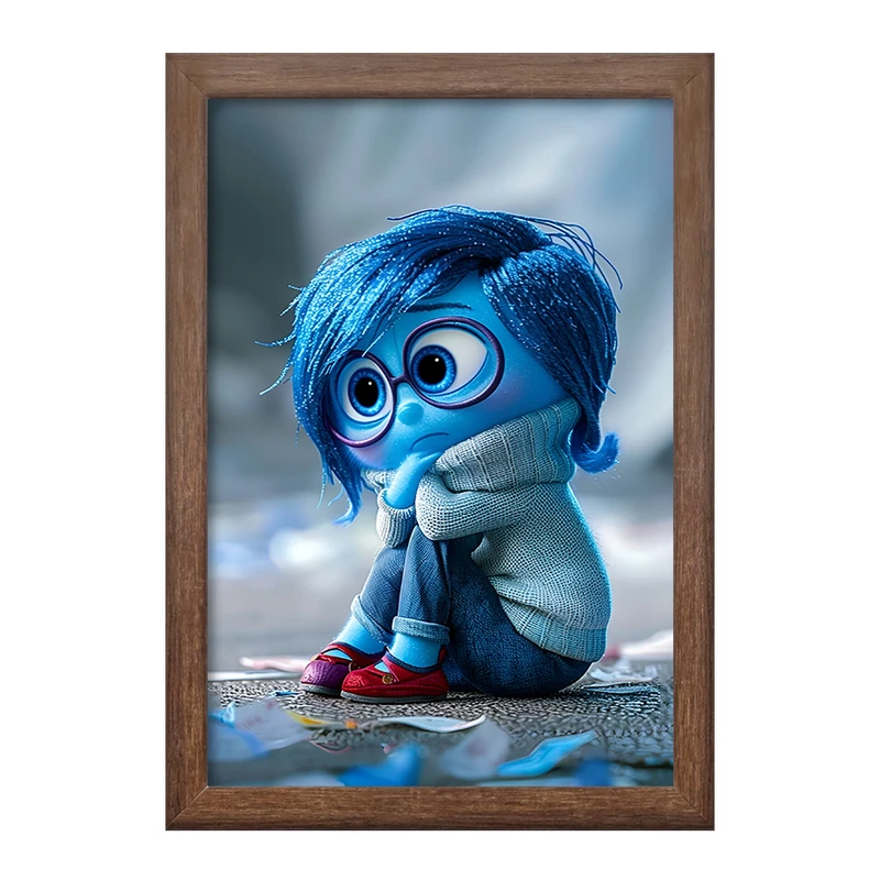 تابلو خندالو طرح شخصیت غم اینساید اوت کد F3347