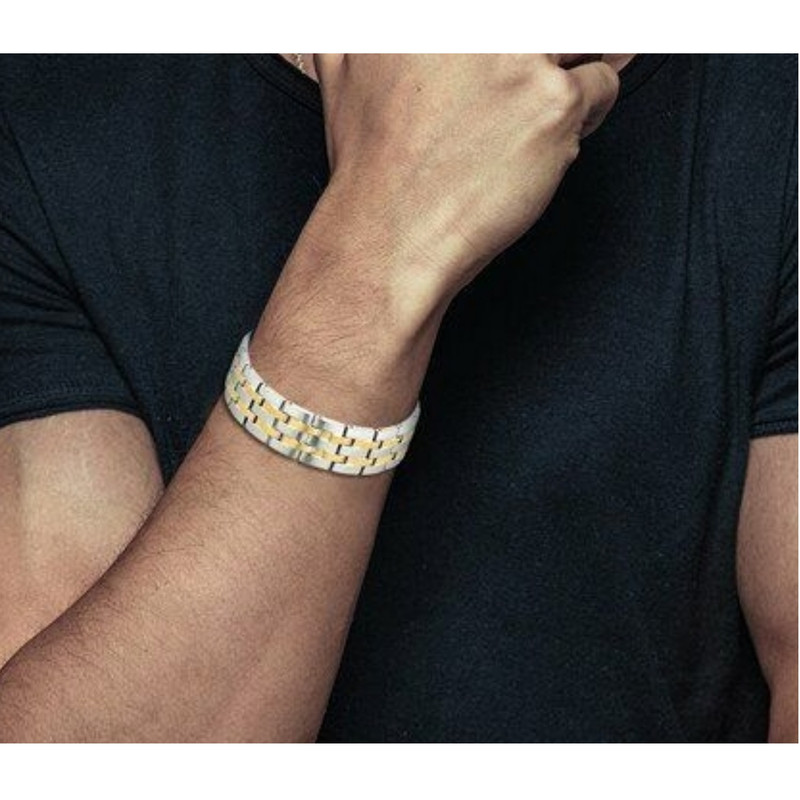 دستبند مغناطیسی مردانه مدل Rainso کد a74