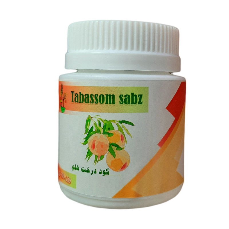 کود درخت هلو تبسم سبز مدل A100 وزن 100 گرم