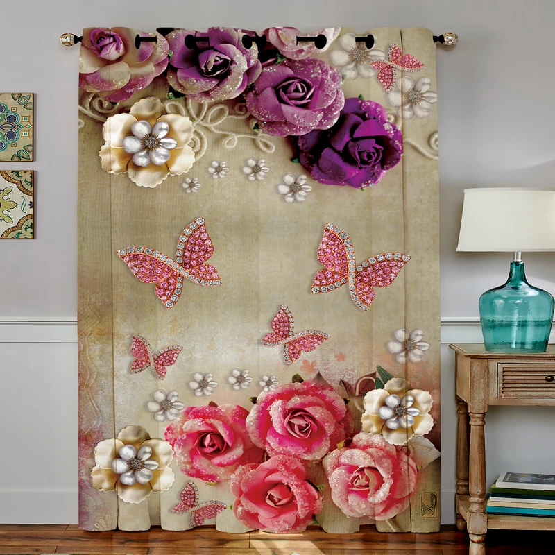 پرده رنس مدل CC4-50818 سایز 190x140 سانتی متر