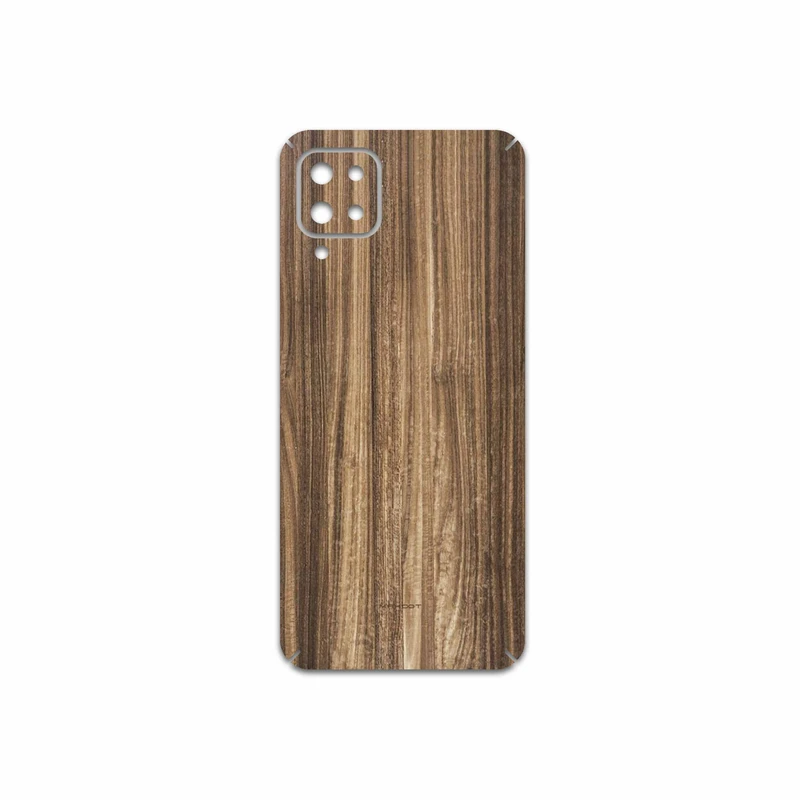 برچسب پوششی ماهوت مدل Light-Walnut-Wood مناسب برای گوشی موبایل سامسونگ Galaxy A12 Nacho